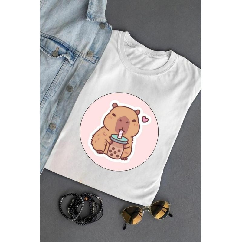 ISMI - Camiseta Capibara Estampado Ismi.