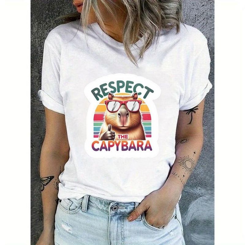 ISMI - Camiseta Capibara Estampado Ismi.
