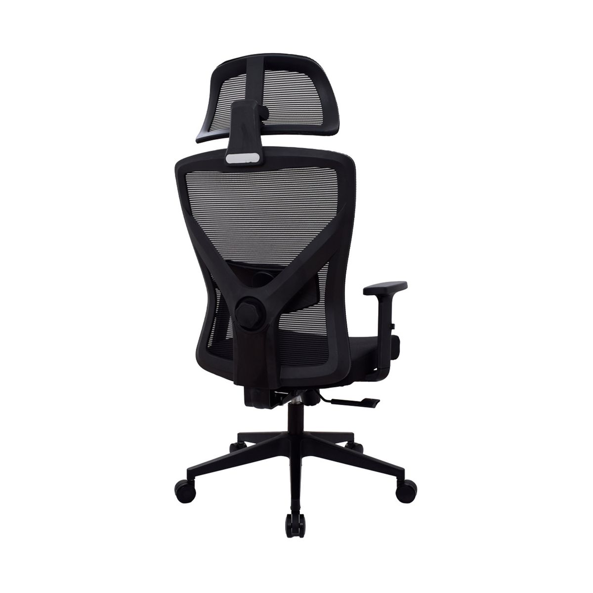 BONNO - Silla Escritorio Konu Con Cabecero Negro Bonno