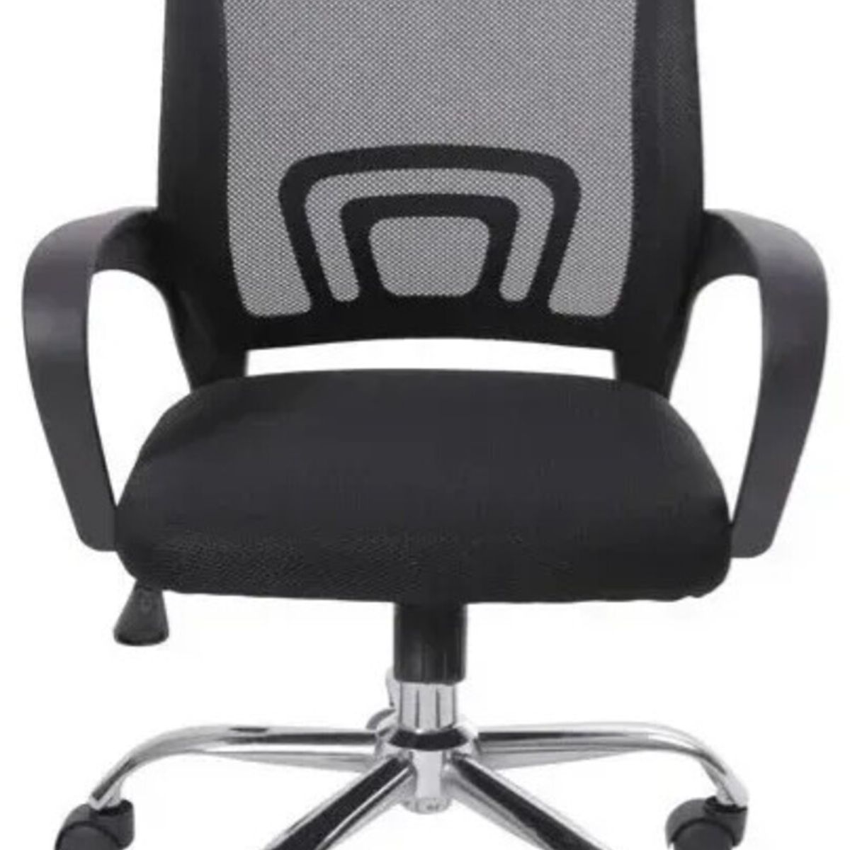 GENERICO - Silla Para Oficina Escritorio Ergonómica Color Negro Material del tapizado Mesh