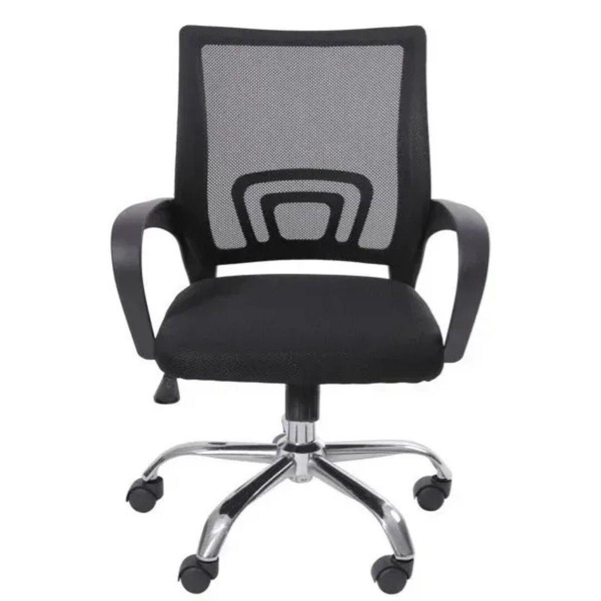 GENERICO - Silla Para Oficina Escritorio Ergonómica Color Negro Material del tapizado Mesh