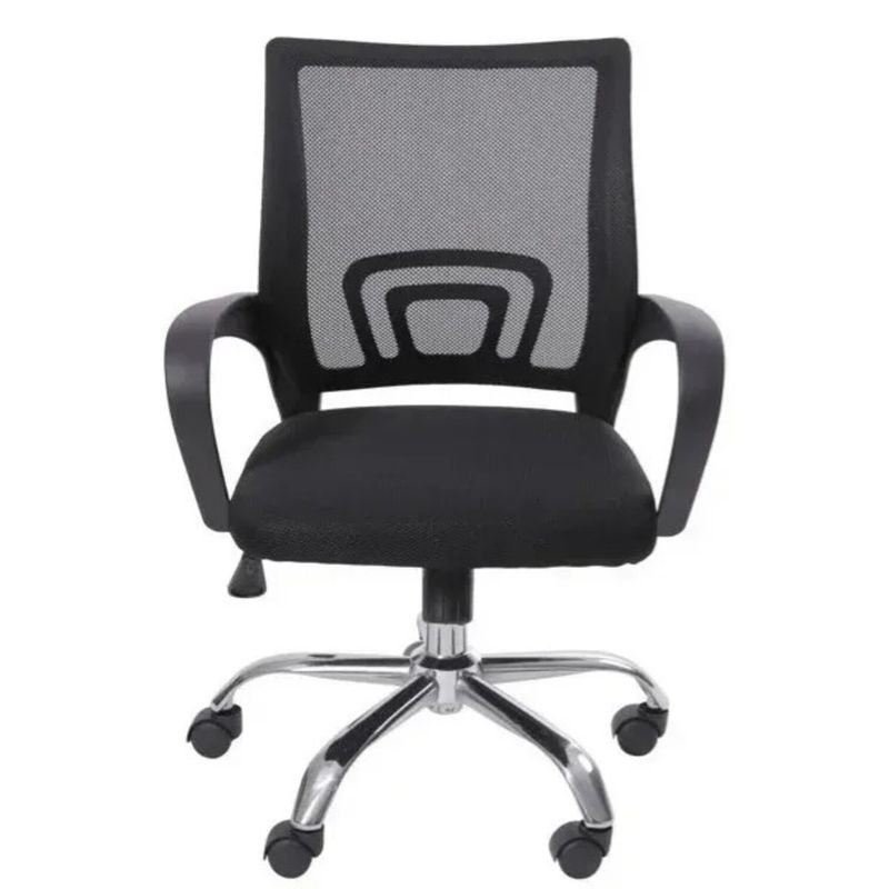 GENERICO - Silla Para Oficina Escritorio Ergonómica Color Negro Material del tapizado Mesh