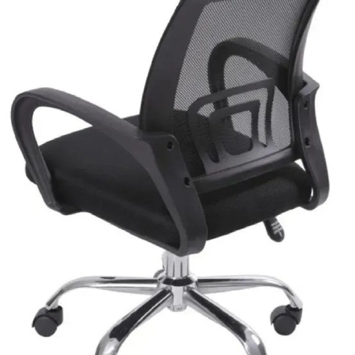 GENERICO - Silla Para Oficina Escritorio Ergonómica Color Negro Material del tapizado Mesh