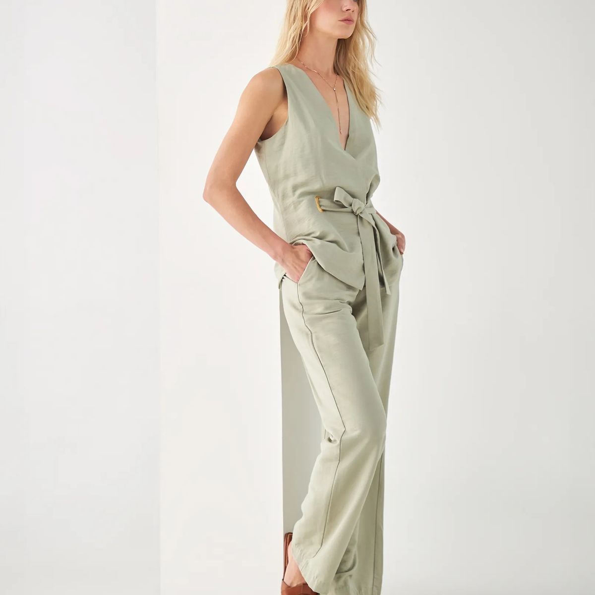 ESPRIT - Camisa Esprit Mujer Tipo Chaleco