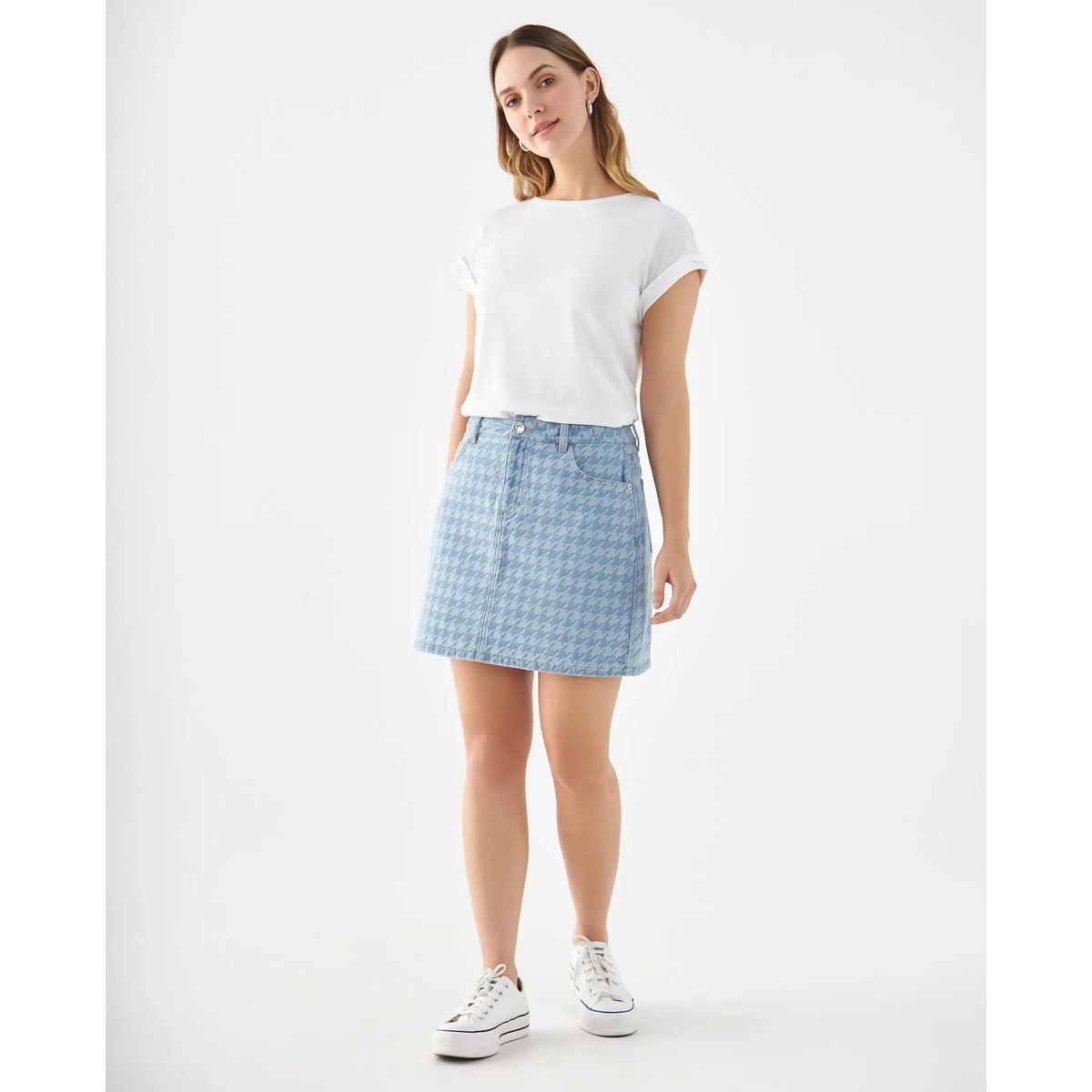 ESPRIT - Esprit Camisa para Dama Blanca y Rayas Blusa Mujer Manga 34