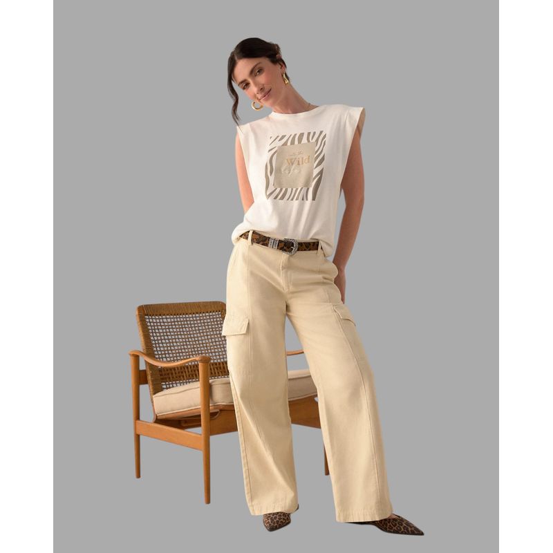 ESPRIT - Camiseta Esprit Mujer Tejida de Diseño Cerrado
