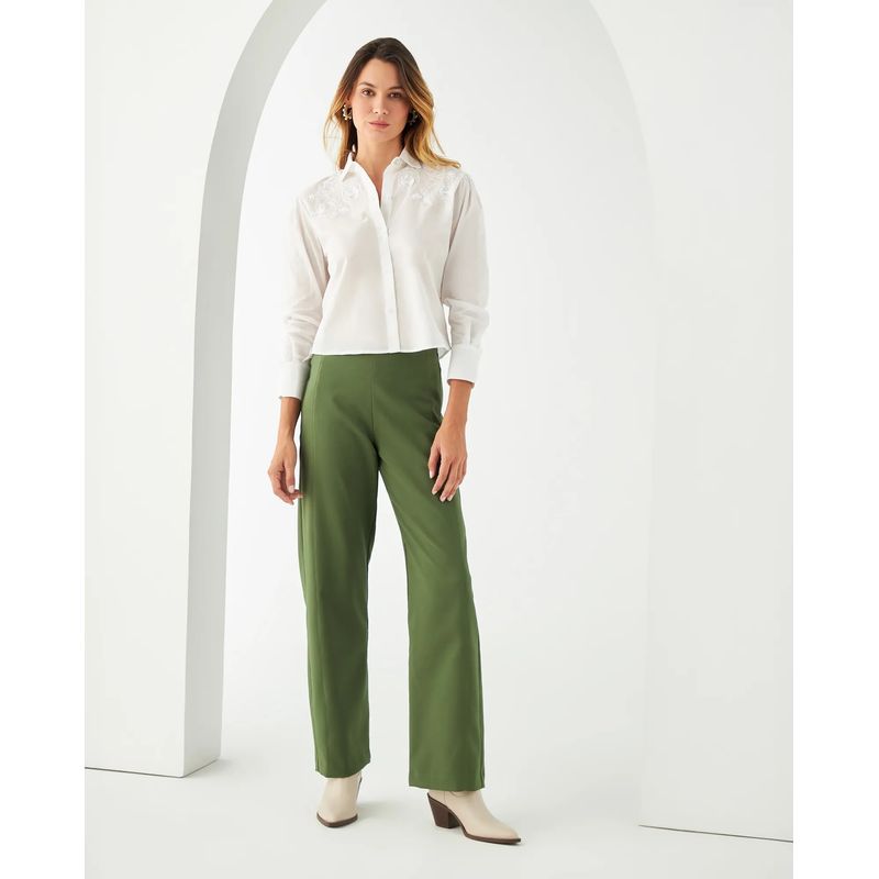 ESPRIT - Pantalón Esprit para Mujer Corte Clásico y Elegante