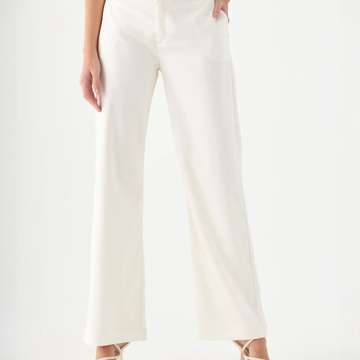 ESPRIT - Pantalón Esprit para Mujer con Detalles en la Pretina