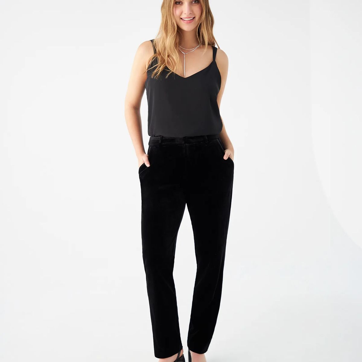 ESPRIT - Pantalón Esprit para Mujer Tipo Gamuza