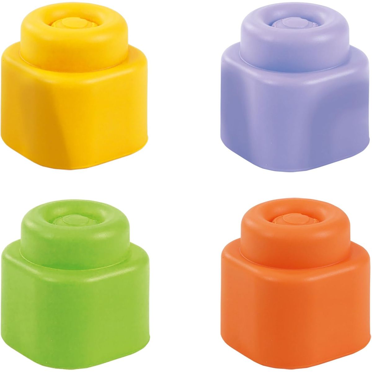CLEMENTONI - Juego Cubo Sensorial Bloques Suaves Y Texturas Para Bebés