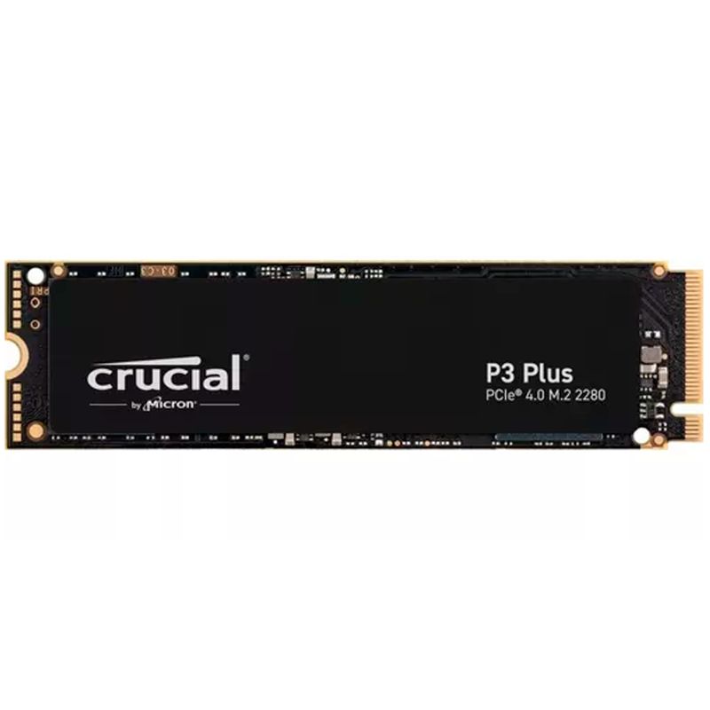 CRUCIAL - Unidad Solida M2 Nvme Crucial P3 Plus 500GB 4700MBs
