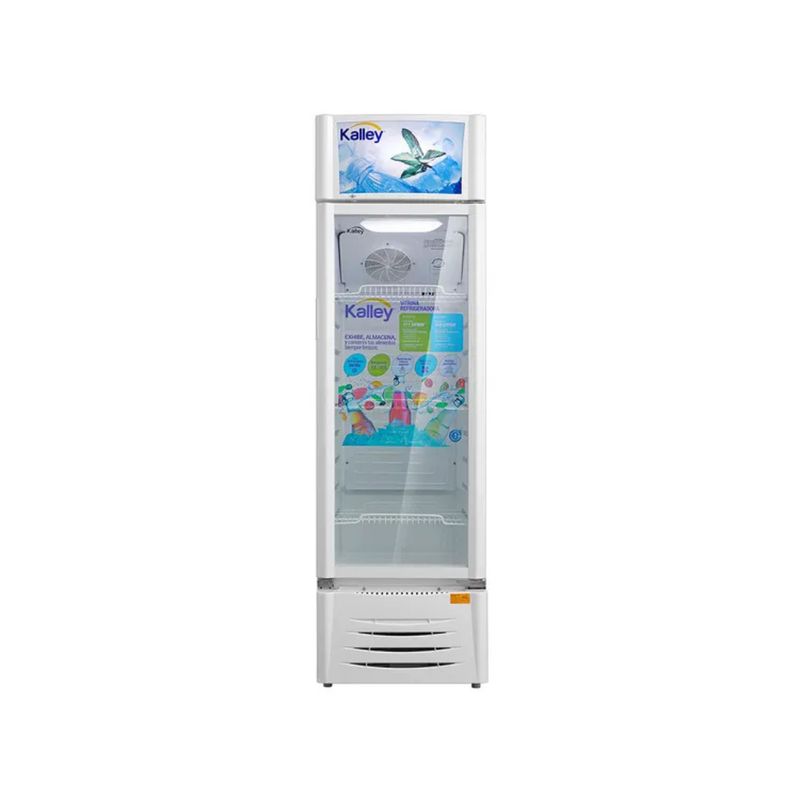 KALLEY - Vitrina KALLEY Frost Una puerta 211 Litros K-SC211L2 Blanco