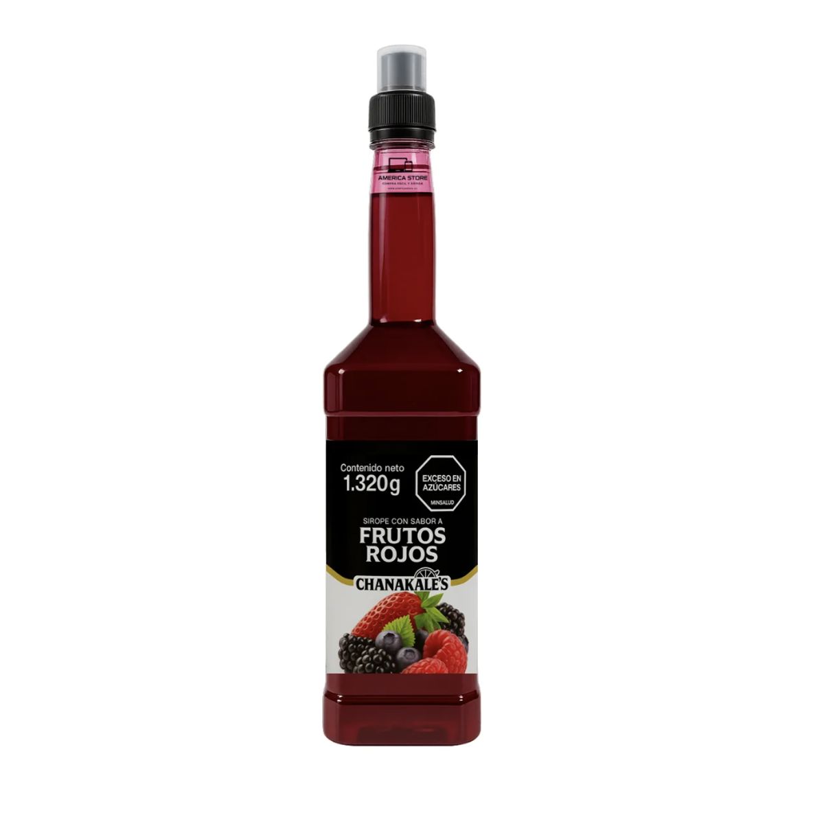 GENERICO - Sirope Jarabe Para Cocteleria Mix Frutos Rojos 1320g