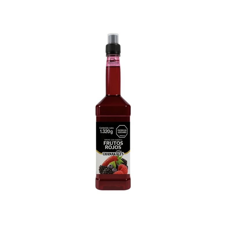 GENERICO - Sirope Jarabe Para Cocteleria Mix Frutos Rojos 1320g