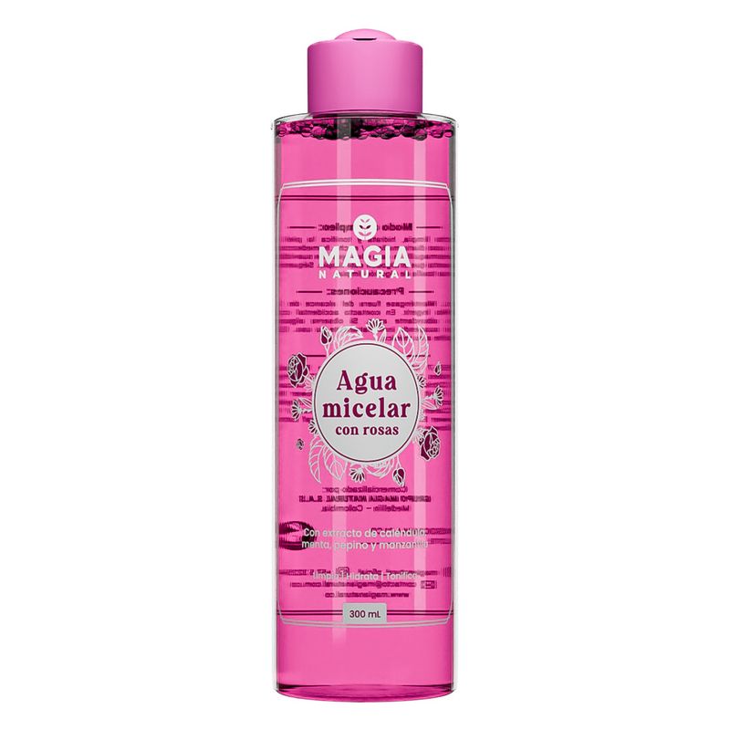 MAGIA NATURAL - Agua Micelar Con Rosas 300ml - Magia Natural
