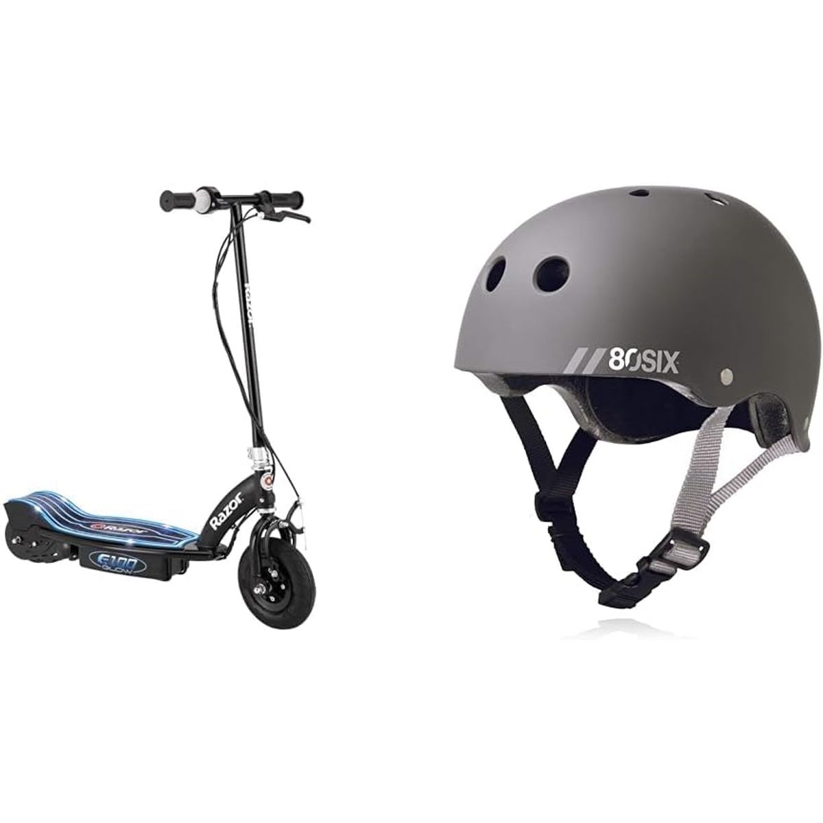 RAZOR - Scooter Eléctrico Razor E100 Glow para Niños LED modelo E100