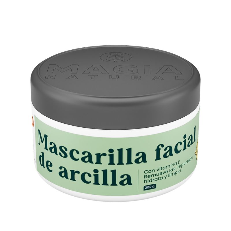 MAGIA NATURAL - Mascarilla Facial de Arcilla 200gr - Magia Natural