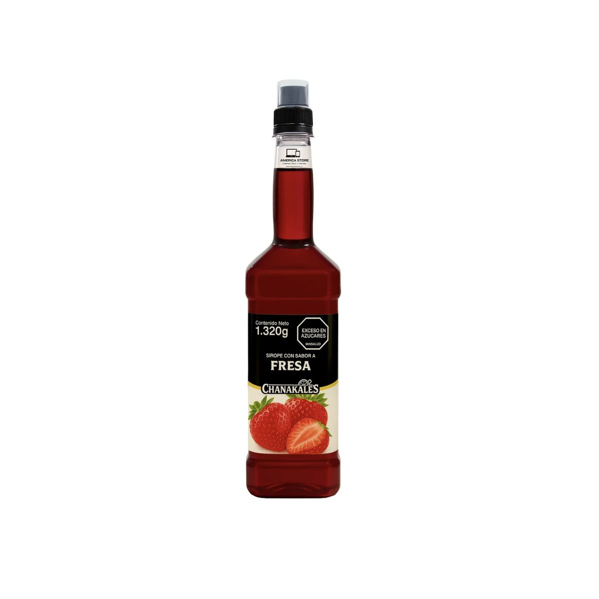 GENERICO - Sirope Jarabe Para Cocteleria Mix Fresa 1320g