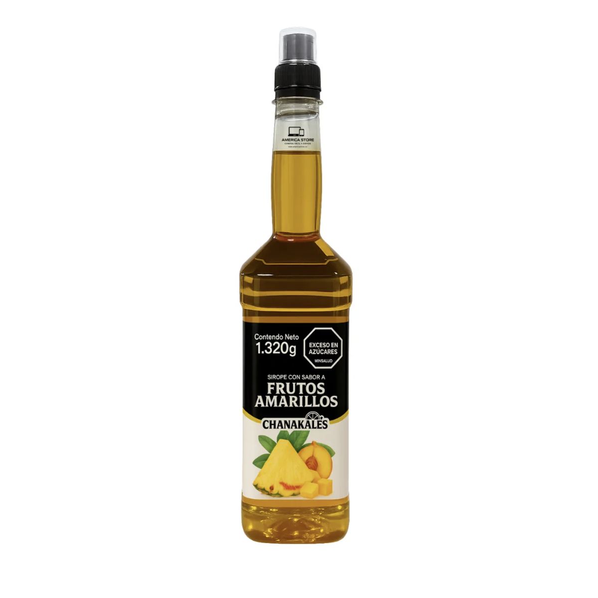 GENERICO - Sirope Jarabe Para Cocteleria Mix Frutos Amarillos 1320g