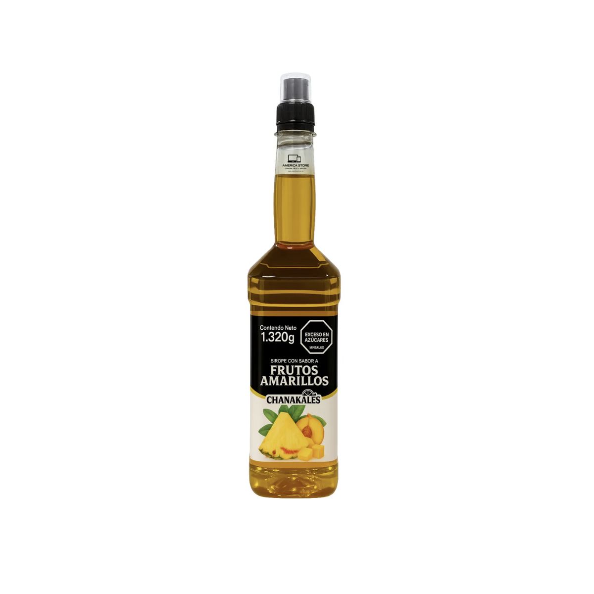GENERICO - Sirope Jarabe Para Cocteleria Mix Frutos Amarillos 1320g
