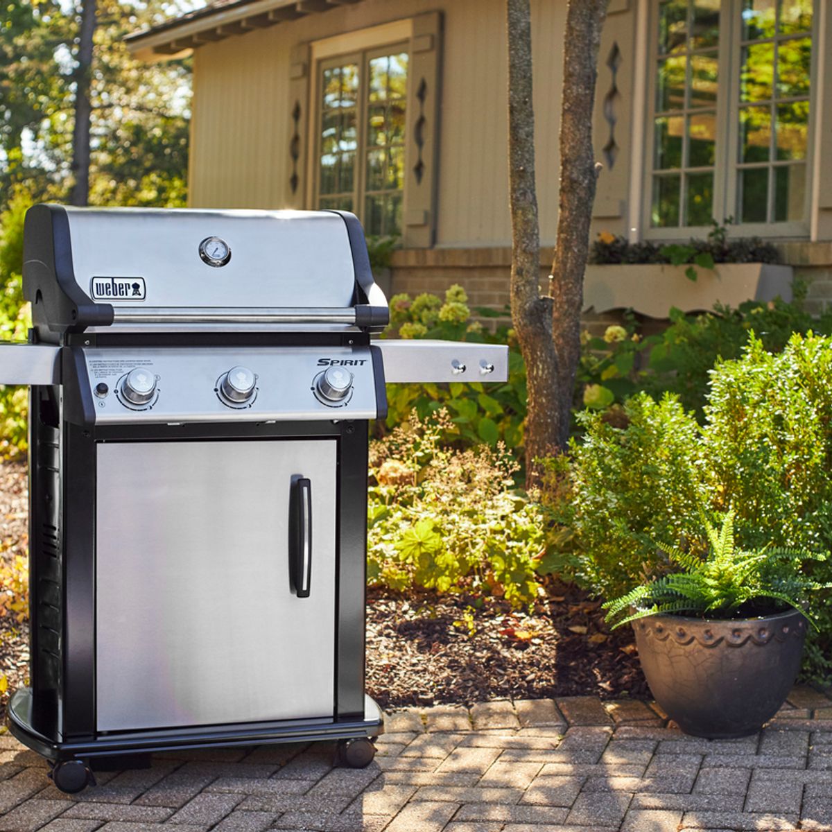 WEBER - Asador de gas Weber Spirit S-315 propano líquido
