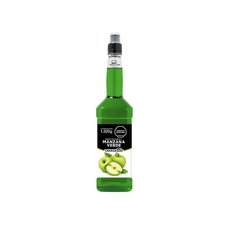 GENERICO - Sirope Jarabe Para Cocteleria Mix Manzana Verde 1320g