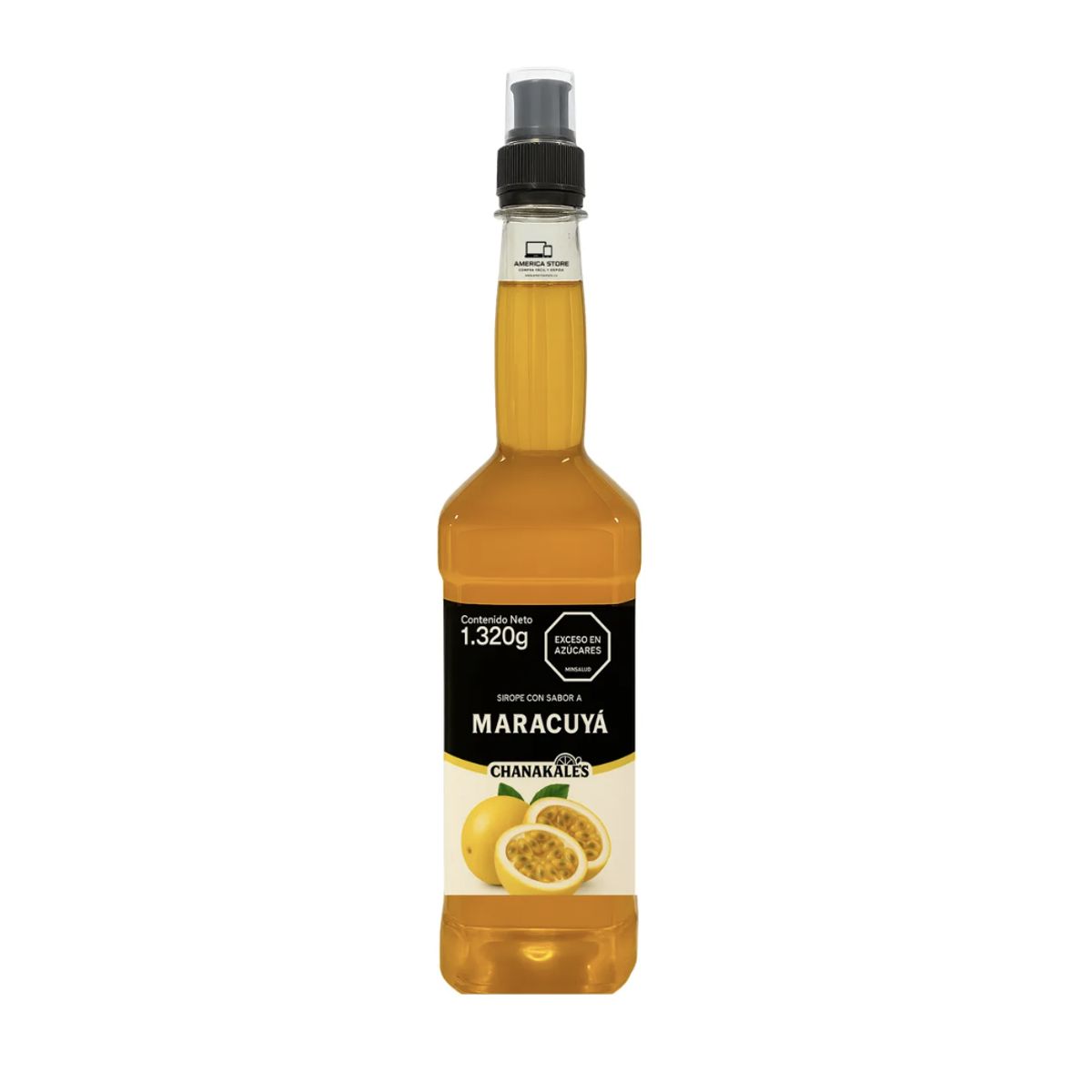 GENERICO - Sirope Jarabe Para Cocteleria Mix Maracuya 1320g