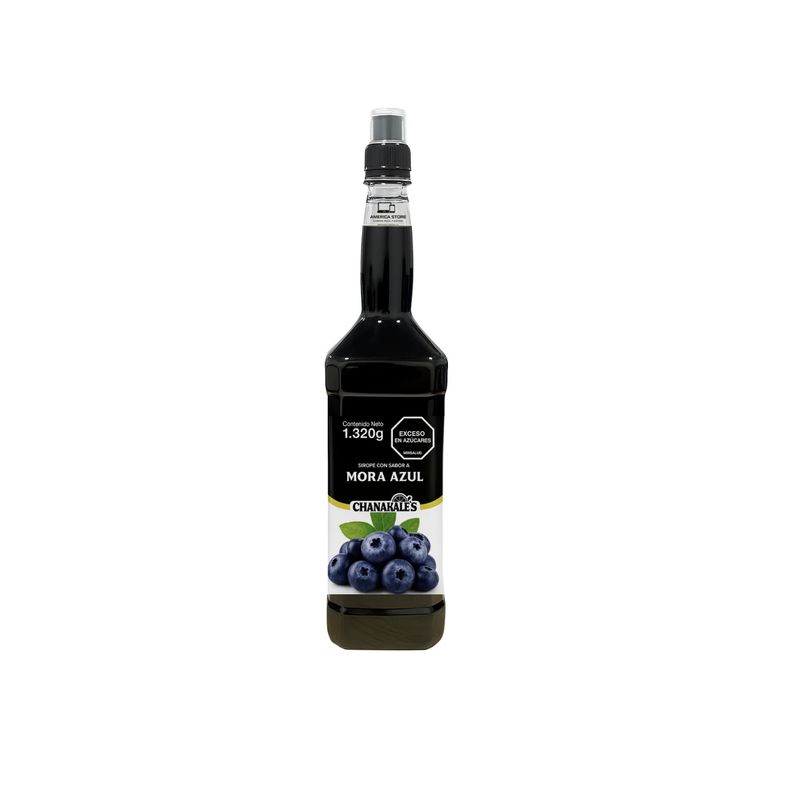 GENERICO - Sirope Jarabe Para Cocteleria Mix Mora Azul 1320g