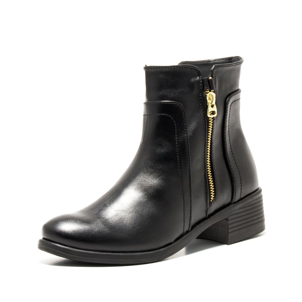 INCO - Botín Casual Para Mujer Negro Ocai Samona