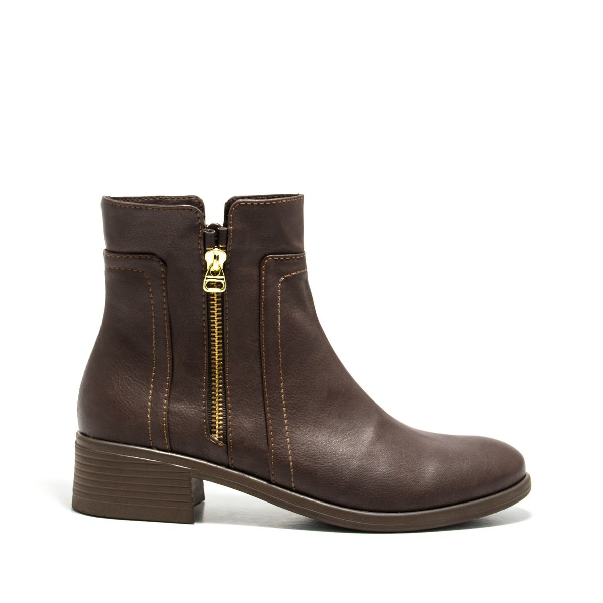 INCO - Botín Casual Para Mujer Café Ocai Samona