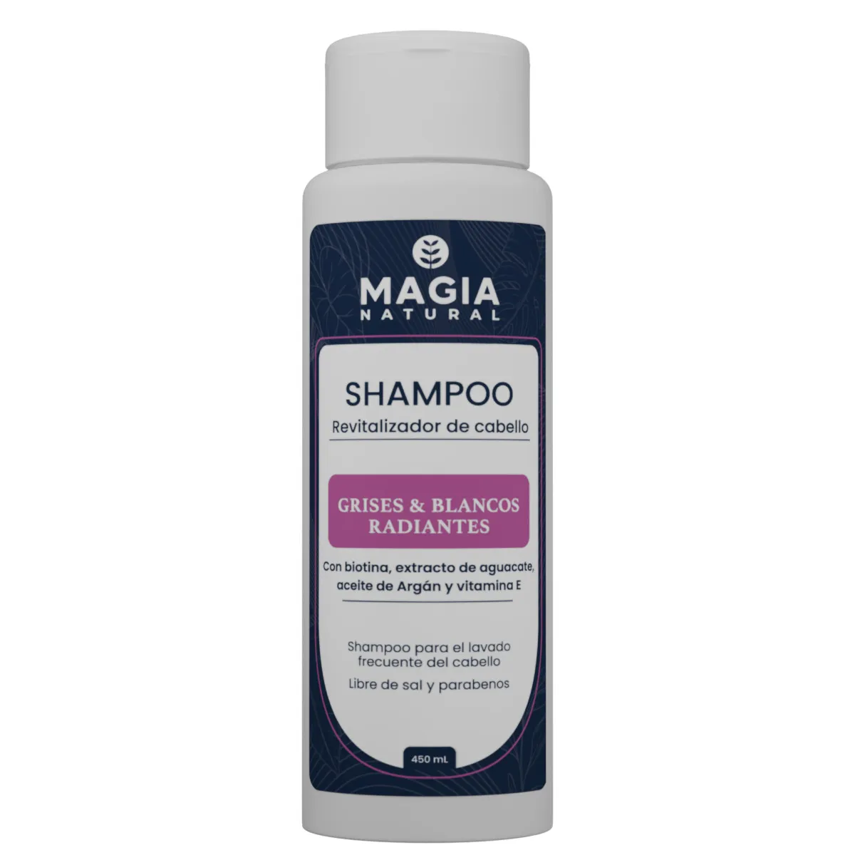 MAGIA NATURAL - Shampoo para Canas 450ml - Magia Natural
