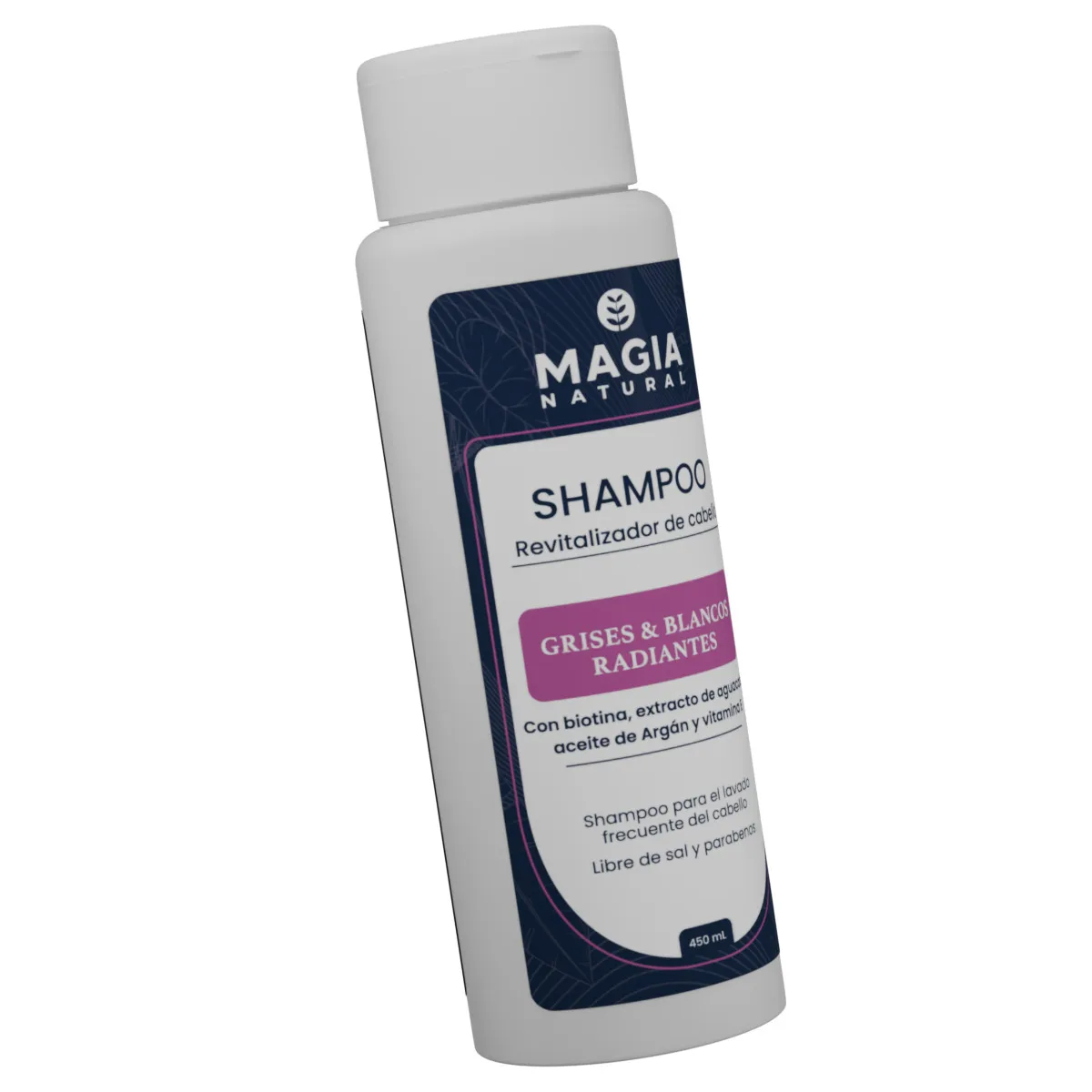 MAGIA NATURAL - Shampoo para Canas 450ml - Magia Natural