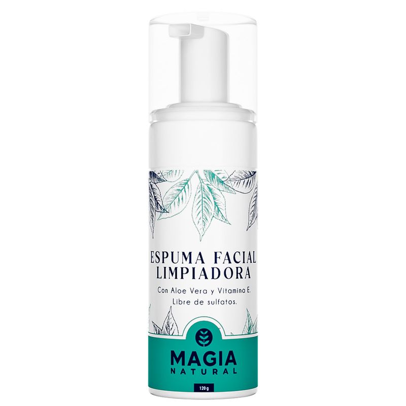 MAGIA NATURAL - Espuma Facial Limpiadora 120gr - Magia Natural