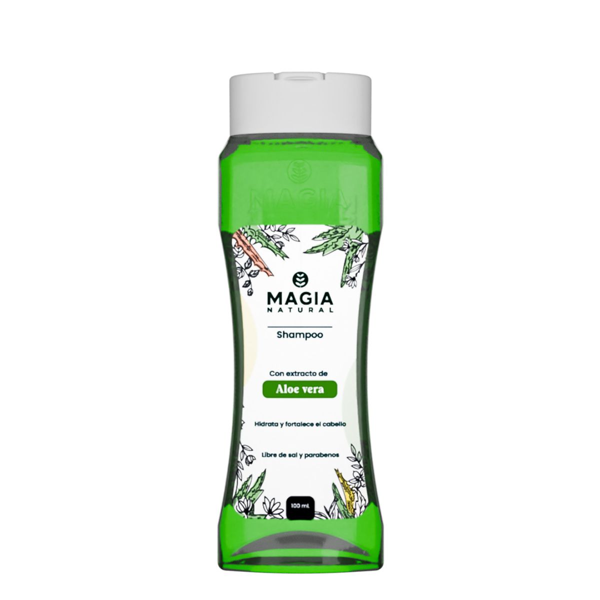 MAGIA NATURAL - Shampoo de Aloe Vera Viajero 100ml - Magia Natural