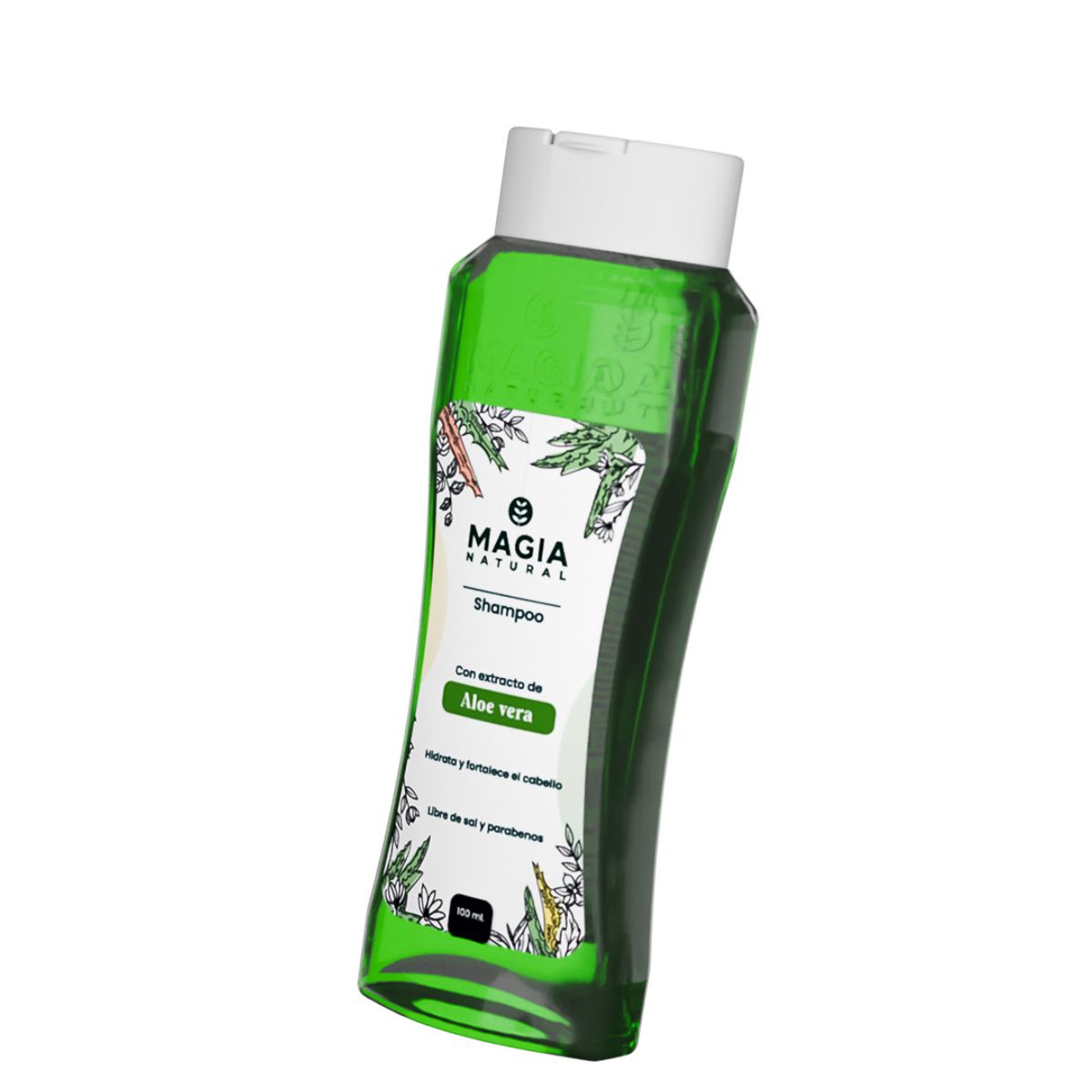 MAGIA NATURAL - Shampoo de Aloe Vera Viajero 100ml - Magia Natural