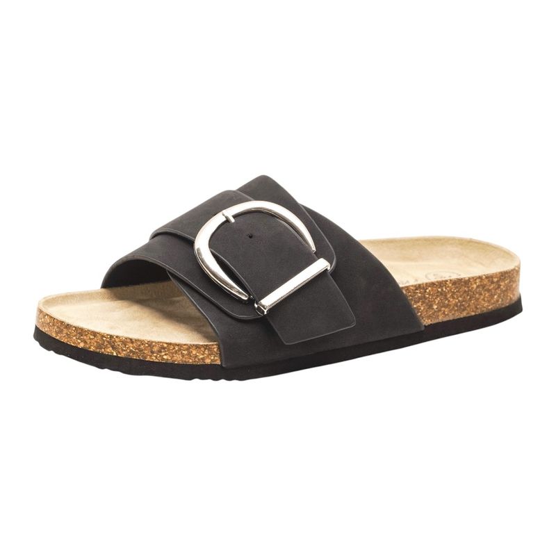 PRICE SHOES - Price Shoes Sandalias Planas para Mujer 942ANGELINNEGRO