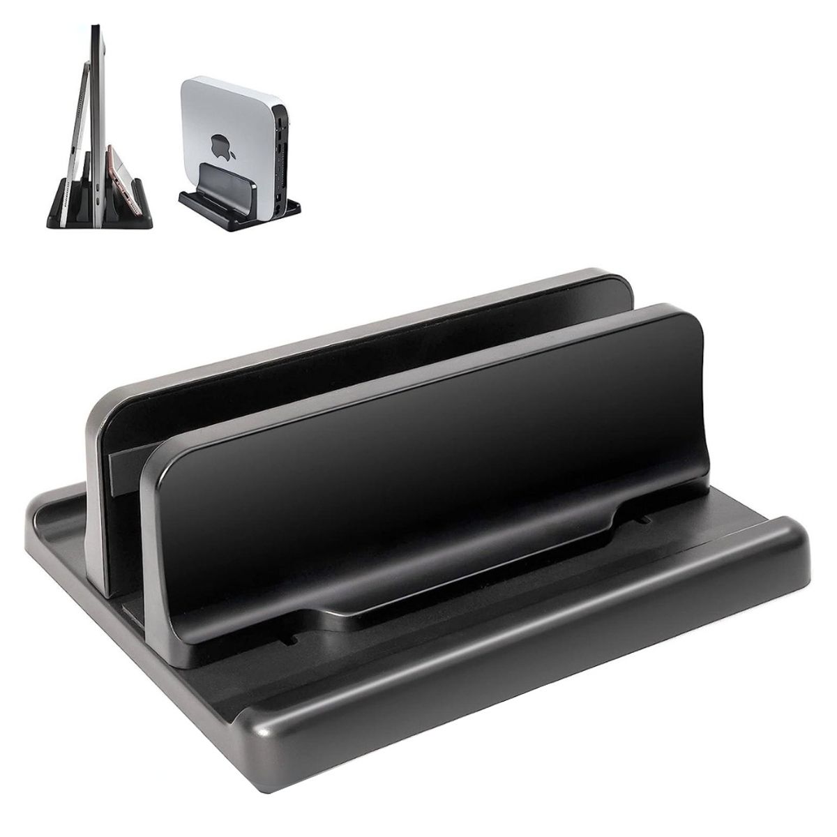 GENERICO - Base Soporte Vertical Para Portátil Laptop Tablet Celular