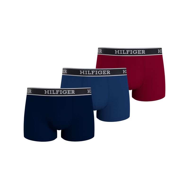TOMMY HILFIGER - Pack de 3 Boxer Trunk con monotipo Tommy Hilfiger