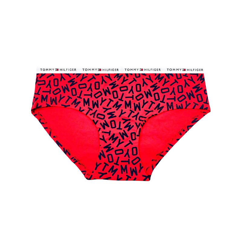 TOMMY HILFIGER - Panties Rojo Con Diseños R17T637RD2