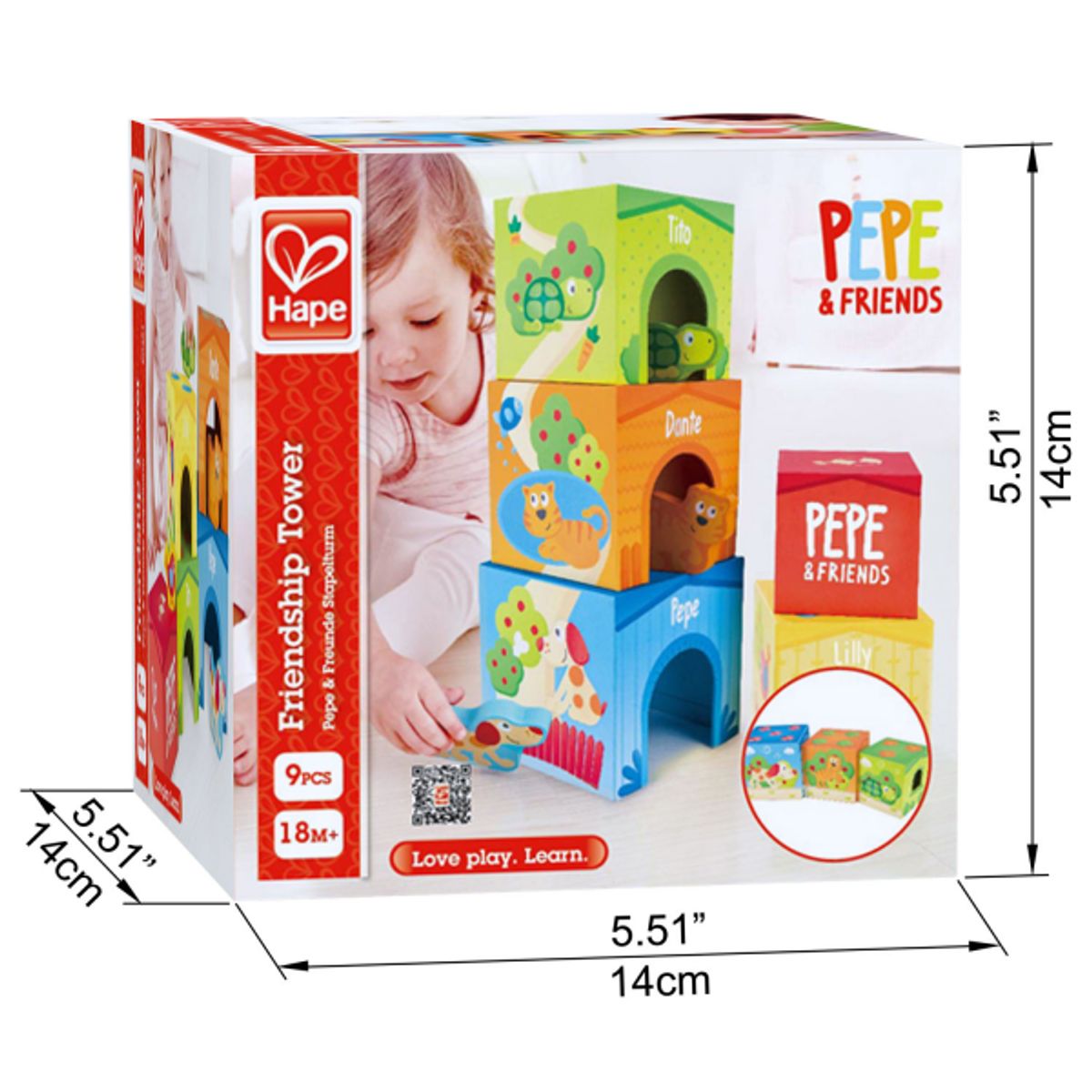 HAPE - BLOQUES APILABLES PEPE
