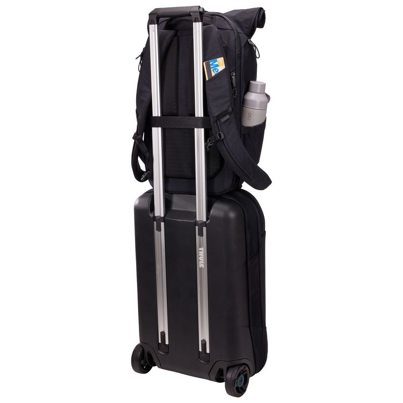 THULE - Mochila para computadora portátil negra de 24 L