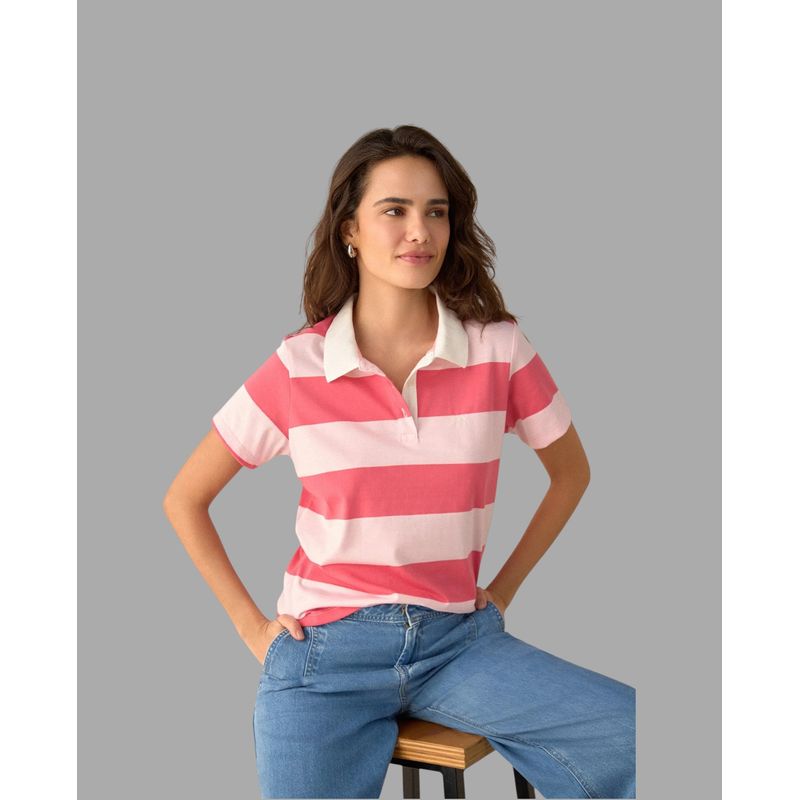 ESPRIT - Camiseta Esprit Mujer Tipo Polo