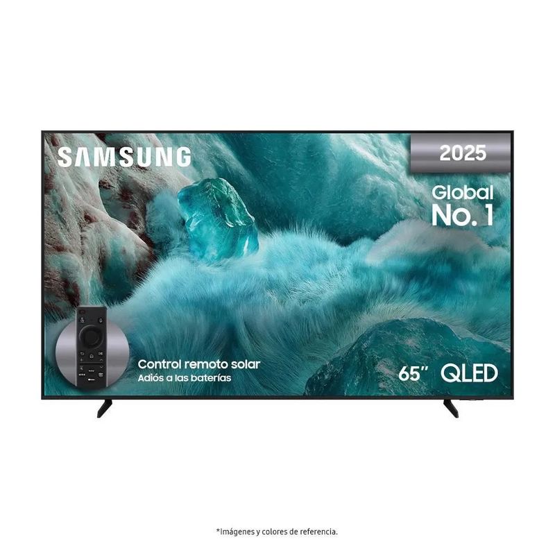 SAMSUNG - Televisor SAMSUNG 65 pulgadas QLED Uhd4K Smart TV QN65Q7FAAKXZL 2025