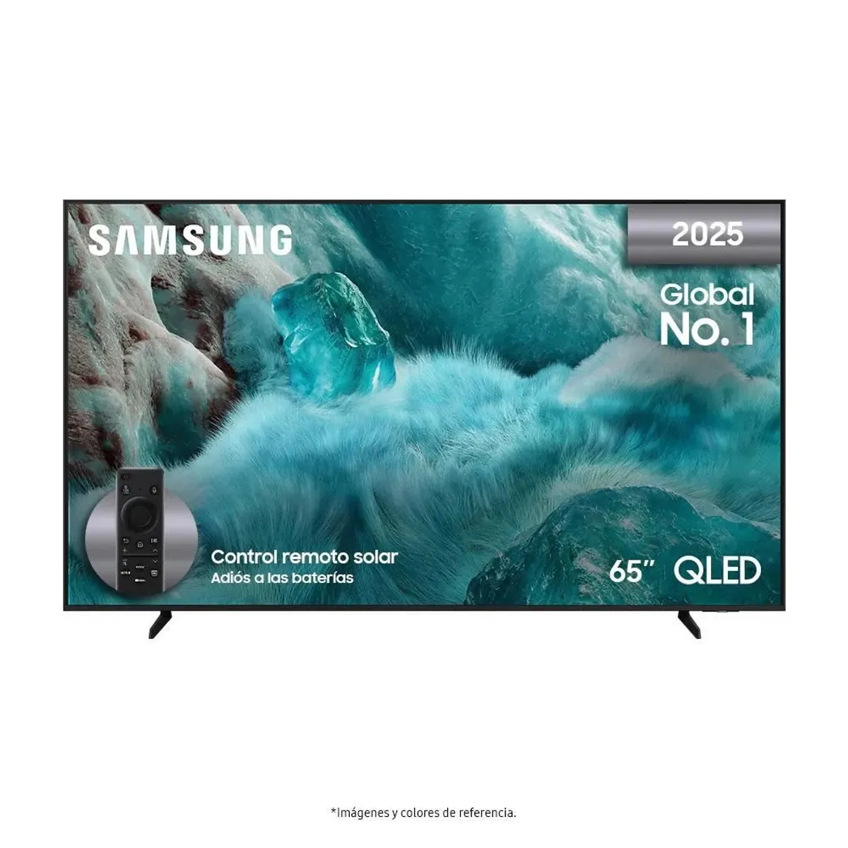 SAMSUNG - Televisor SAMSUNG 65 pulgadas QLED Uhd4K Smart TV QN65Q7FAAKXZL 2025