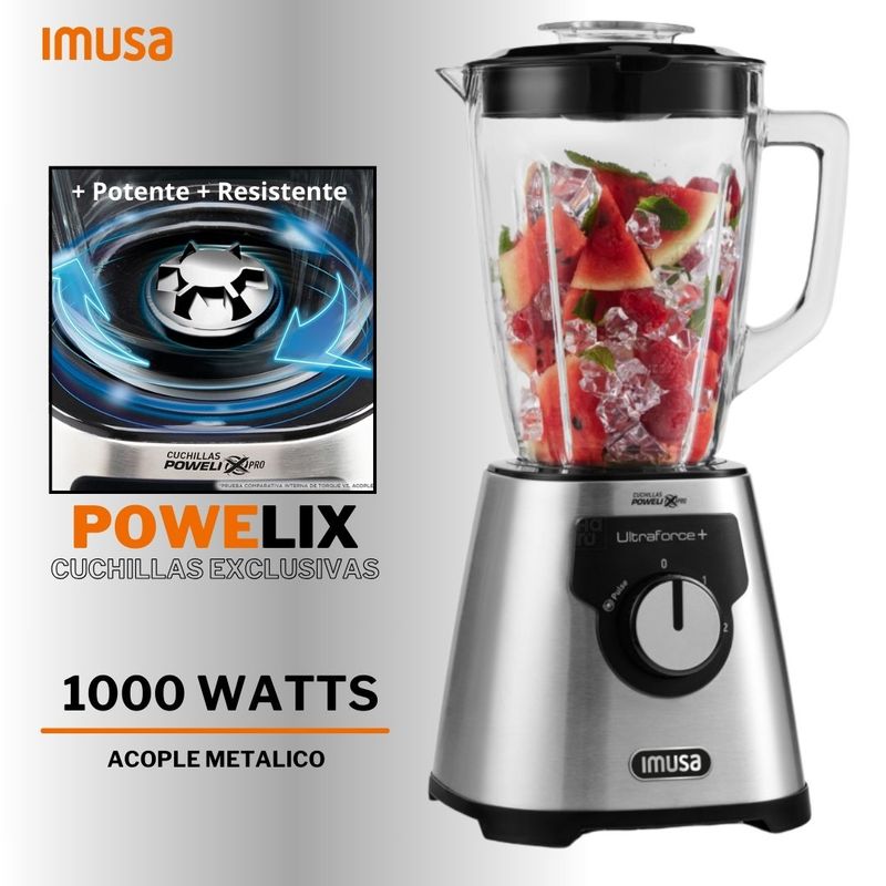 IMUSA - Licuadora IMUSA Ultraforce+ De 1000W