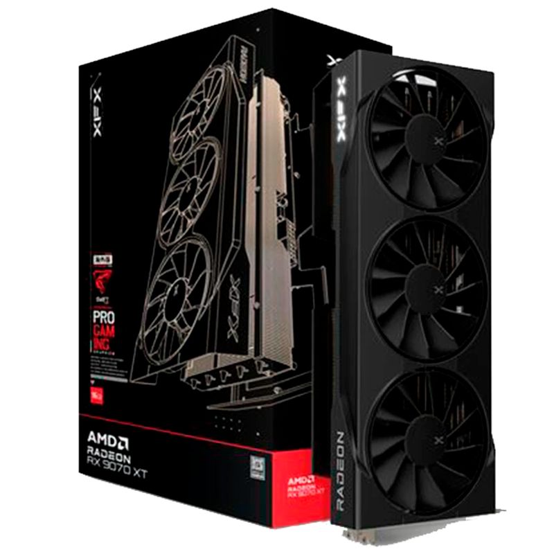 AMD - Tarjeta De Vídeo XFX Swift AMD Radeon RX 9070XT 16GB