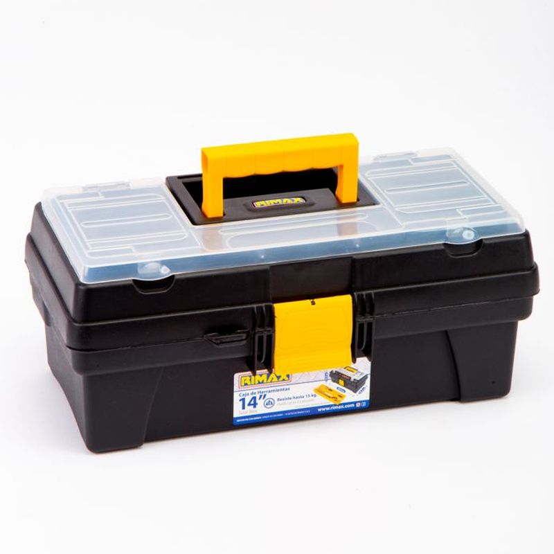 RIMAX - Caja de Herramienta Rimax 14 Negro