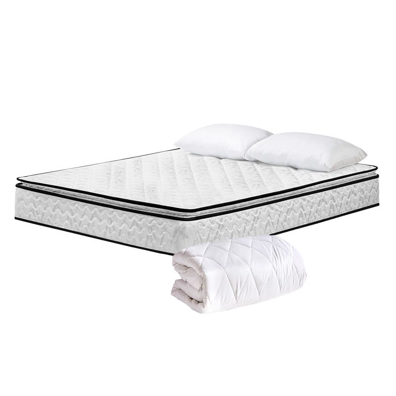 HIGH CLASS - Colchón Sencillo Standford + Almohada + Protector