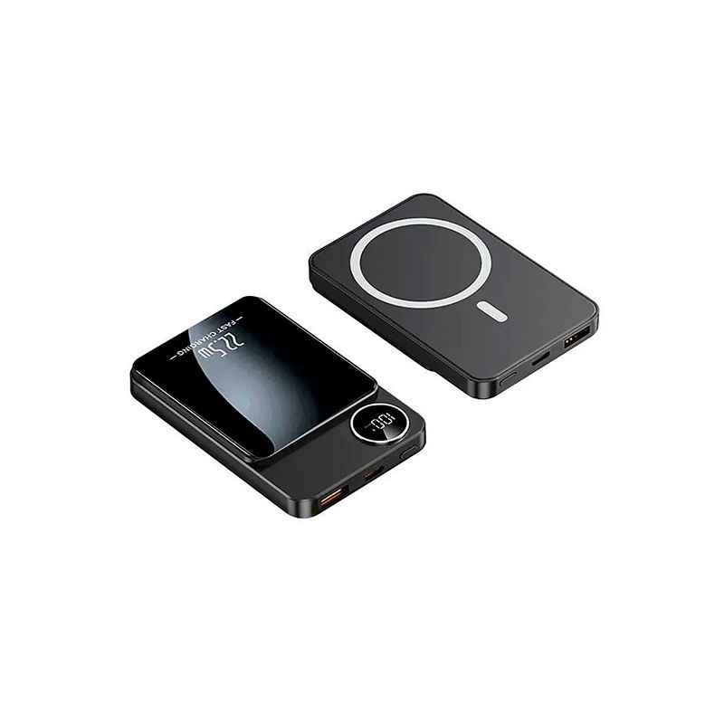 GENERICO - Power Bank Magnético Banco Energía Inalámbrico 5.000 Mah  Indicador