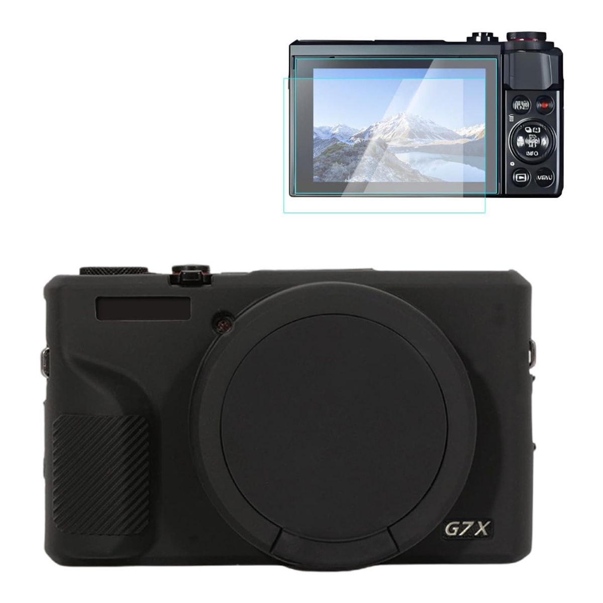 GENERICO - Funda de silicona para Canon G7X Mark III